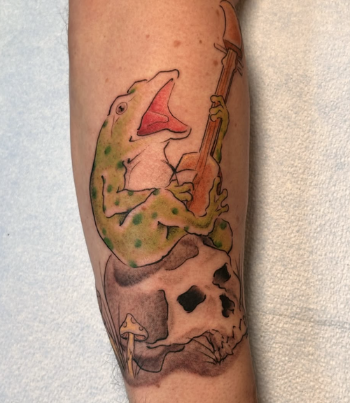 Illustrative tattoo work